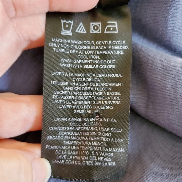 1422 * Hurley Palm Tree Graphic Tee Blue Size S - Picture 6 of 11